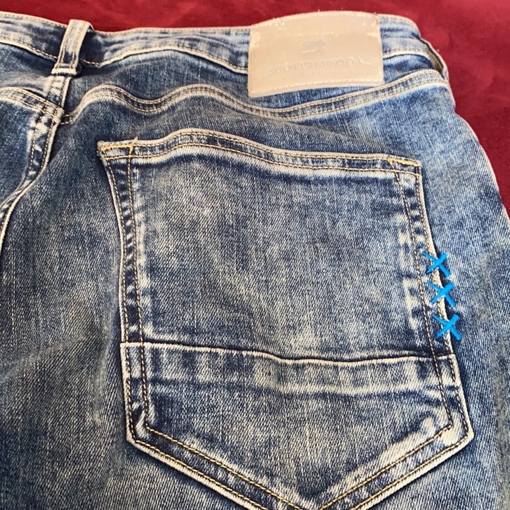 Scotch and Soda SKIM ACID Wash jeans 33 X 32 - Picture 7 of 10